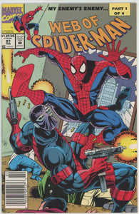 Web of Spider Man #97 (1985) - 9.0 VF/NM *1st App Nightwatch* Newsstand