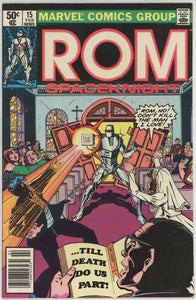 Rom #15 (1979) - 4.5 VG+ *A Wedding*