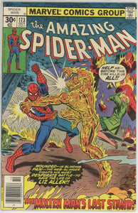 Amazing Spider Man #173 (1963) - 5.0 VG/FN *Molten Man* Mark Jeweler Variant