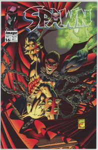 Spawn #16 (1992) - 9.2 NM- *1st Appearance Anti-Spawn*