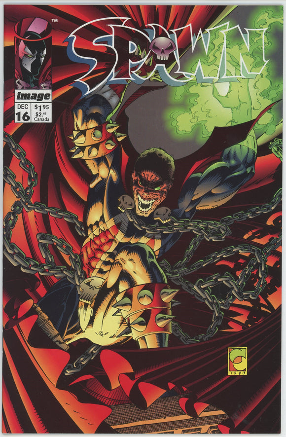 Spawn #16 (1992) - 9.2 NM- *1st Appearance Anti-Spawn*