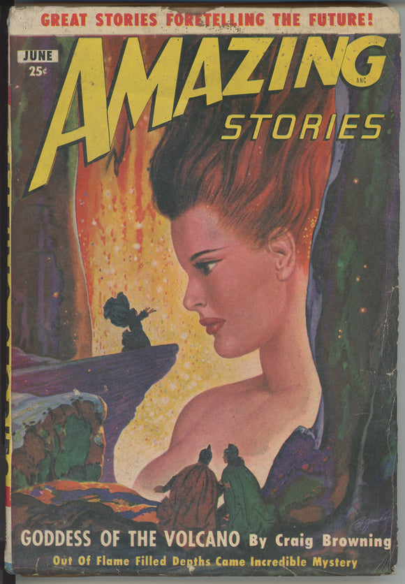 Amazing Stories Vol 24 #6 (June 1950) - 3.5 VG- *Pulp Magazine* Experimenter