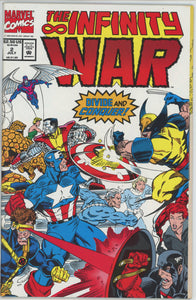 Infinity War #2 (1992) - 9.4 NM *Wraparound Cover* Jim Starlin