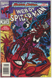 Web of Spider Man #103 (1985) - 9.0 VF/NM *Maximum Carnage* Newsstand