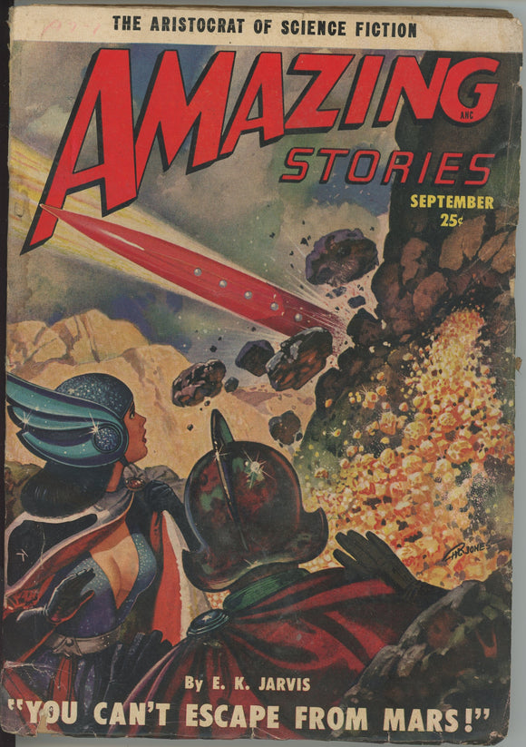 Amazing Stories Vol 24 #9 (September 1950) - 2.5 GD+ *Pulp Magazine* Experimenter