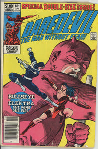 Daredevil #181 (1964) - 2.0 GD *Death of Elektra*