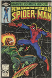 Spectacular Spider-Man #56 (1976) - 8.5 VF+ *Jack O'Lantern*