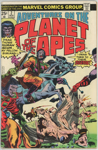 Adventures on the Planet of the Apes #2 (1975) - 3.0 GD/VG *Movie Adaptation*