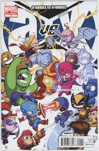 A-Babies Vs X-Babies #1 (2012) - 9.4 NM *Skottie Young* One Shot