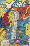 X-Force #4 (1991) - 7.0 FN/VF *Spider-Man/Sideways Issue*