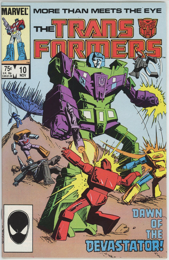 Transformers #10 (1984) - 9.0 VF/NM *The Next Best Thing* 1st Print