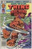 Marvel Two In One #93 (1972) - 7.5 VF- *Thing/Machine Man* Newsstand