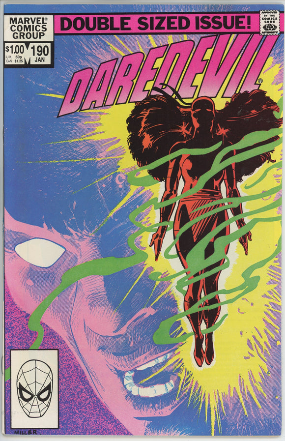 Daredevil #190 (1964) - 5.5 FN- *Elektra Lives/Great Cover*