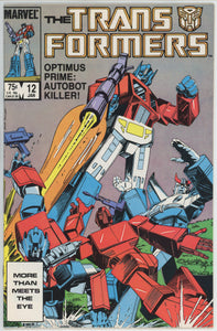 Transformers #12 (1984) - 9.4 NM *Prime Time* 1st Print