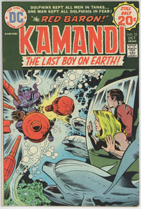 Kamandi #22 (1972) - 7.5 VF- *The Red Baron*