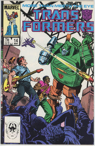 Transformers #14 (1984) - 9.0 VF/NM *Rock and Roll-Out* 1st Print