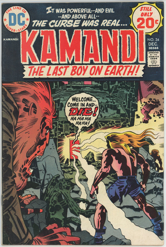 Kamandi #24 (1972) - 7.0 FN/VF *The Exorcism*