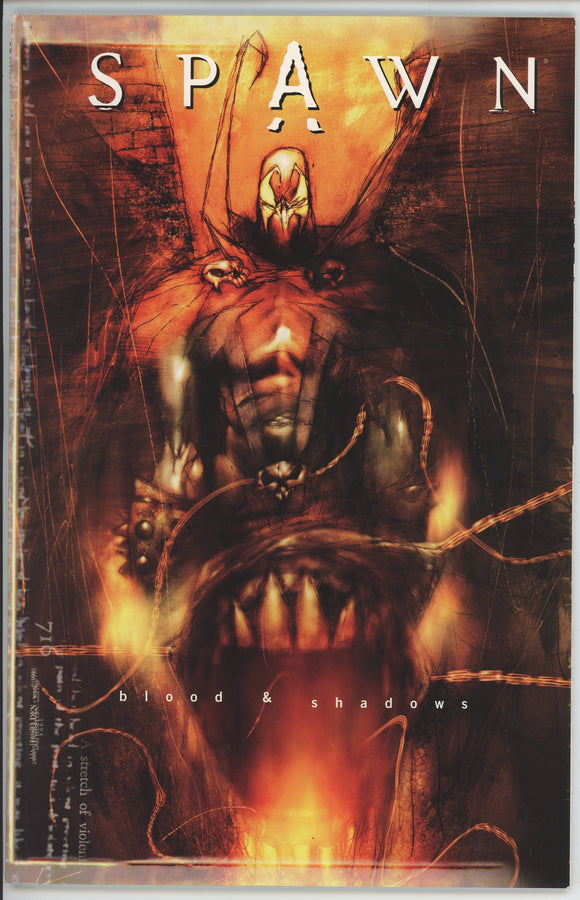 Spawn Blood and Shadows #1 (1999) - 8.5 VF+ *Ashley Wood Art*