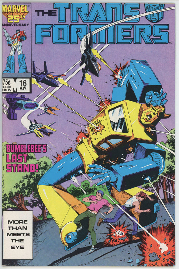 Transformers #16 (1984) - 9.2 NM- *Plight of the Bumblebee* 1st Print