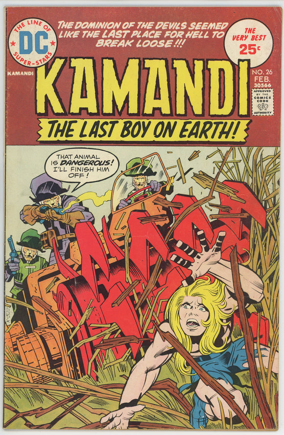 Kamandi #26 (1972) - 6.0 FN *The Heights of Abraham*