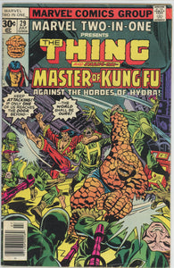 Marvel Two In One #29 (1972) - 5.0 VG/FN *Shang Chi/Thing*