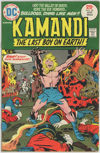 Kamandi #28 (1972) - 6.5 FN+ *Enforce the Atlantic Testament*