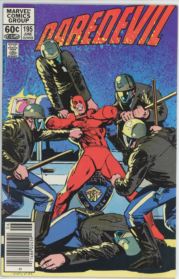 Daredevil #195 (1964) - 9.2 NM- *Betrayal* Newsstand