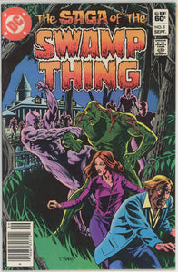 Swamp Thing #5 (1982) - 7.0 FN/VF *The Screams of Hungry Flesh* Newsstand