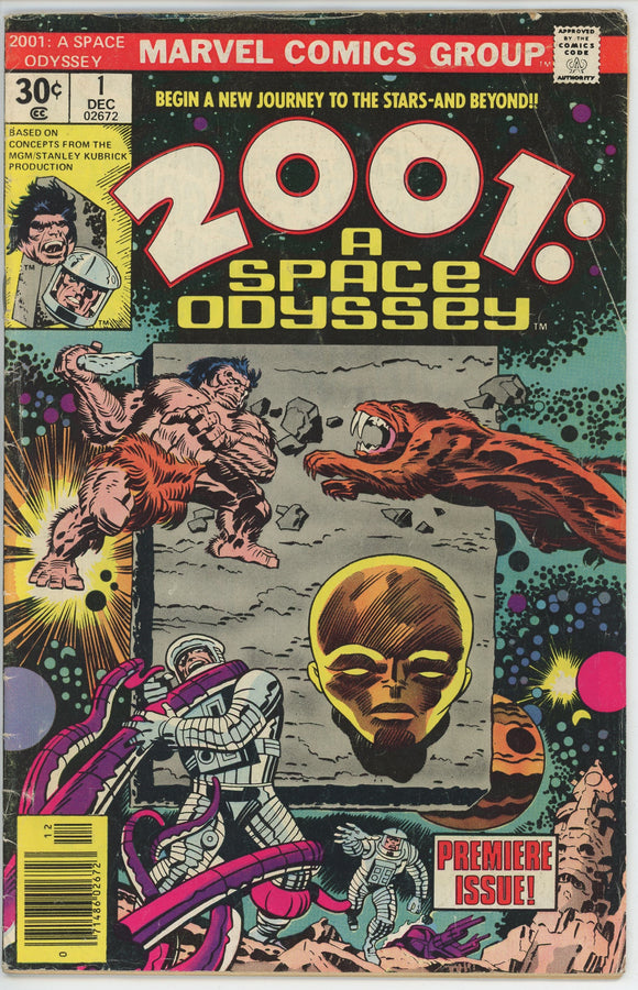 2001 A Space Odyssey #1 (1976) - 4.0 VG *Jack Kirby Story & Art*