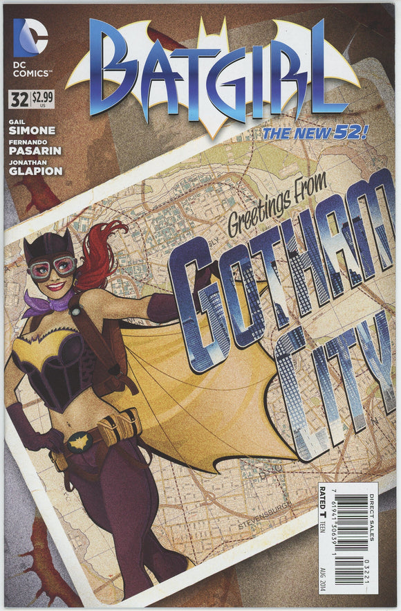 Batgirl #32 (2011) - 9.2 NM- *Bombshell Variant*