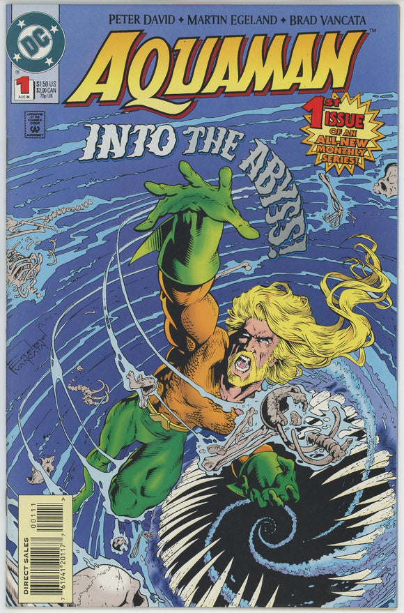 Aquaman #1 (1994) - 9.6-9.8 NM+ *Into the Abyss*