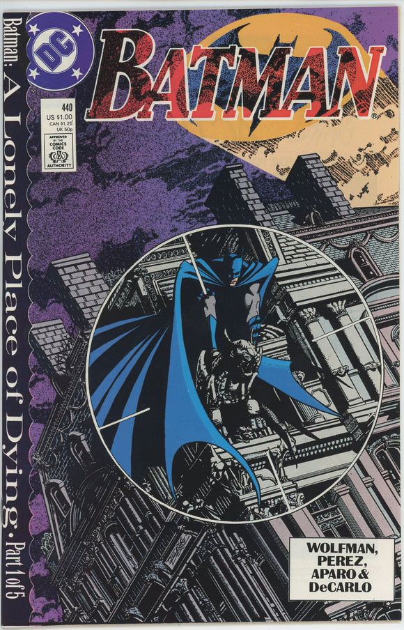 Batman #440 (1940) - 9.2 NM- *A Lonely Place of Dying*