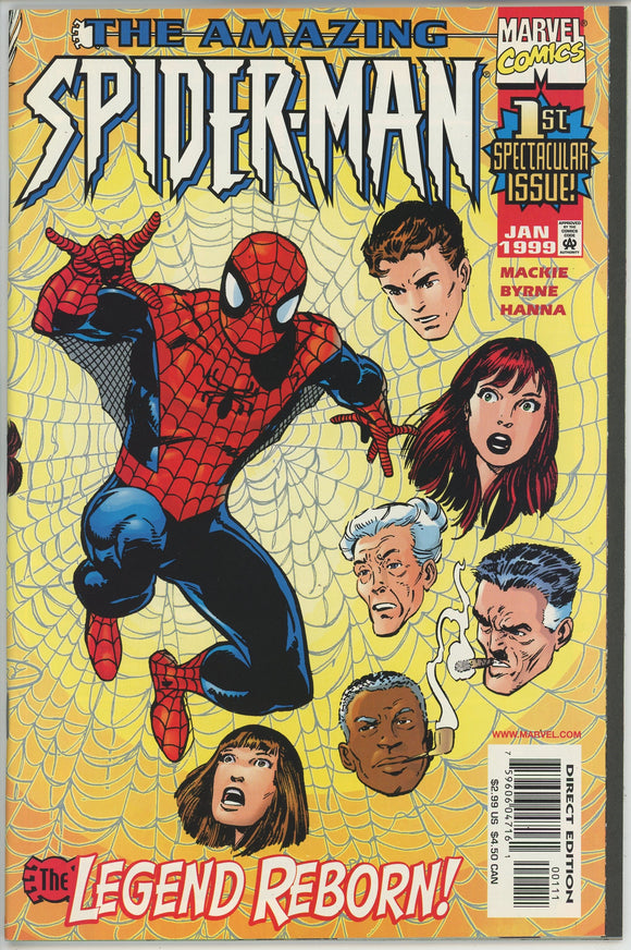 Amazing Spider Man #1 (1998) - 9.4 NM *First Issue New Series*