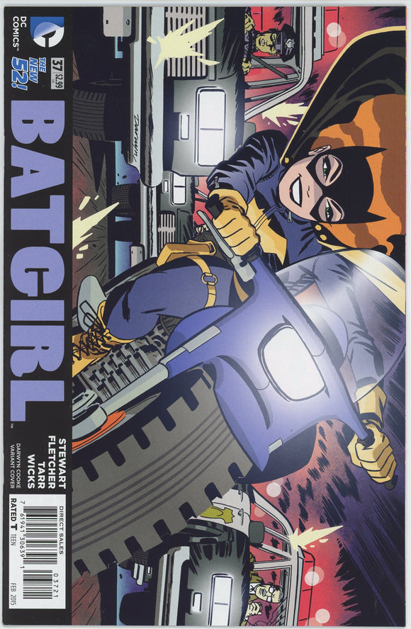 Batgirl #37 (2011) - 9.4 NM *Darwyn Cooke Variant*