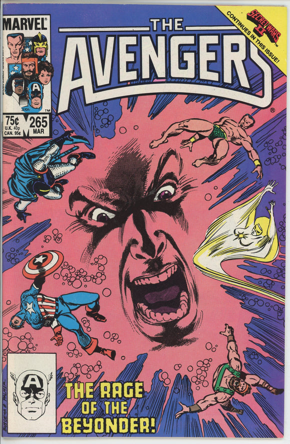 Avengers #265 (1963) -8.0 VF *Eve of Destruction* Newsstand