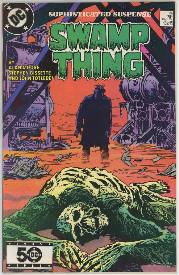 Swamp Thing #36 (1982) - 7.5 VF- *The Nuke-Face Papers*