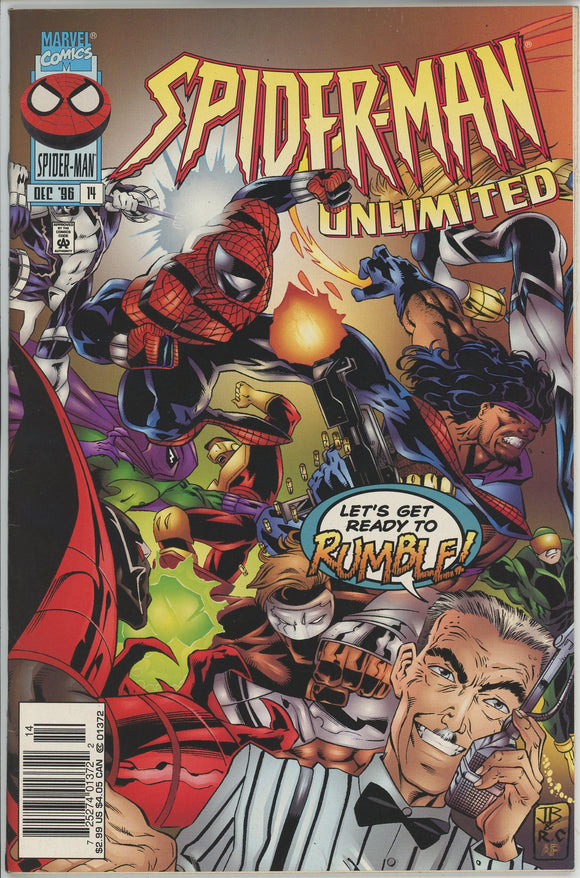 Spider Man Unlimited #14 (1993) - 8.0 VF *Game's End* Newsstand