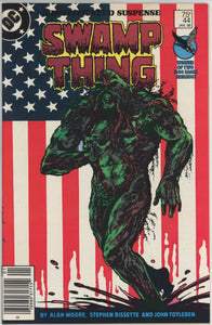 Swamp Thing #44 (1982) - 8.0 VF *Bogeymen* Newsstand