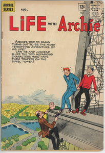 Life With Archie #22 (1943) - 4.5 VG+ *Vive la France* Eiffel Tower