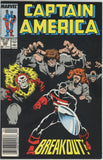 Captain America #340 (1968) - 9.0 VF/NM *Breakout/Iron Man* Newsstand