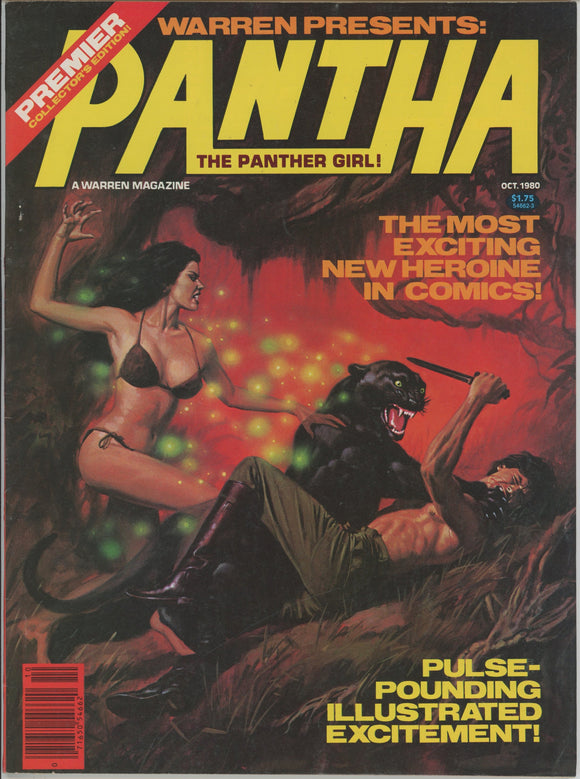 Warren Presents #8 (1979 Magazine) - 8.0 VF *Pantha the Panther Girl*