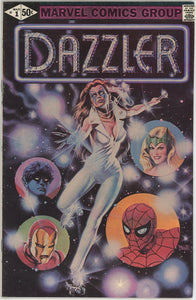 Dazzler #1 (1981) - 7.5 VF- *So Bright This Star* Corrected Version