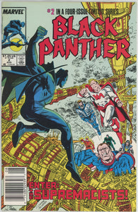 Black Panther #2 (1988) - 7.0 FN/VF *Limited Series* Newsstand