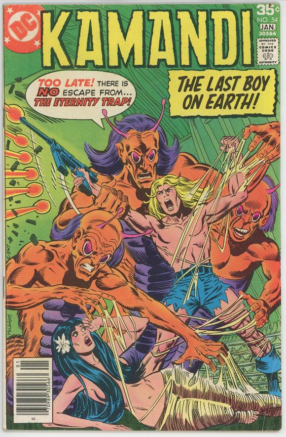 Kamandi #54 (1972) - 5.5 FN- *The Eternity Trap*