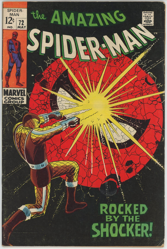 Amazing Spider Man #72 (1963) - 4.5 VG+ *Classic Shocker Cover*