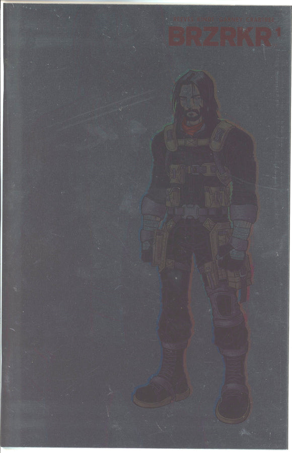 Brzrkr #1 (2021) - 9.2 NM- *Matt Kindt/Keanu Reeves* 4th Print Variant