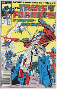 Transformers #42 (1984) - 8.5 VF+ *People Power* Newsstand