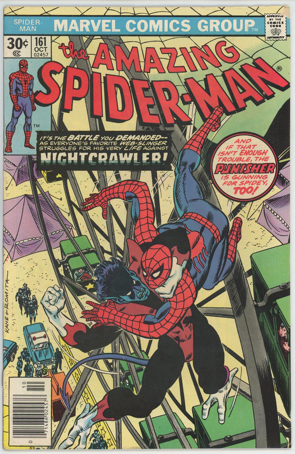 Amazing Spider Man #161 (1963) - 5.0 VG/FN *1st Appearance Jigsaw*