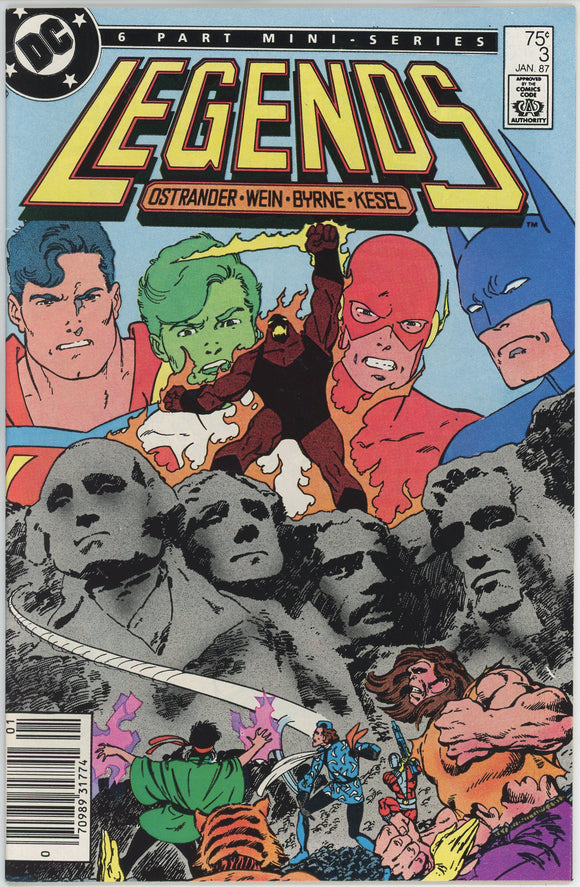 Legends #3 (1986) - 8.0 VF *1st App Modern Suicide Squad* Newsstand