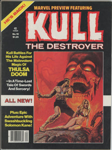 Marvel Preview #19 (1975 Magazine) - 8.5 VF+ *Kull the Destroyer*